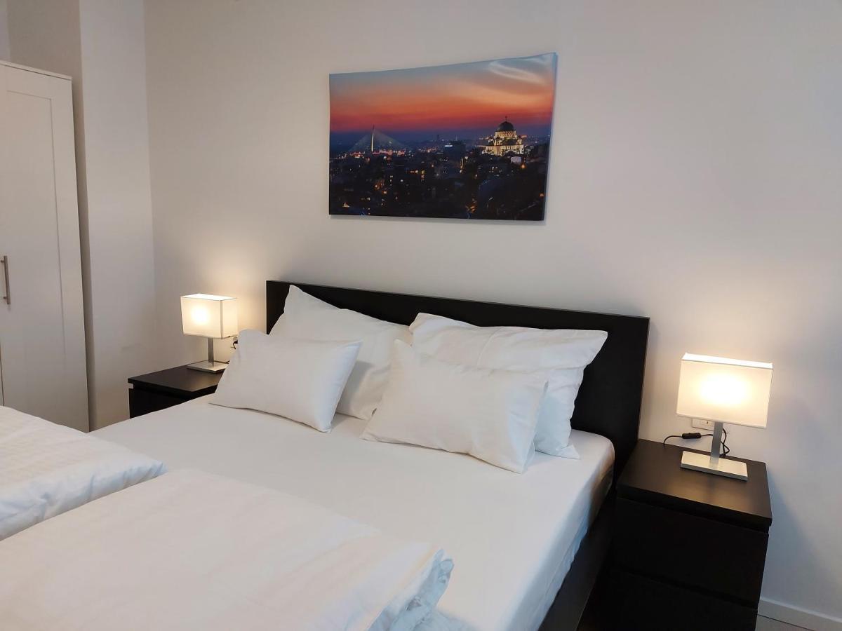 Apartment Vracar Belgrade, St Sava Church Park Kültér fotó